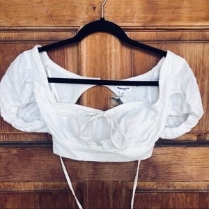 NWT superdown tie top